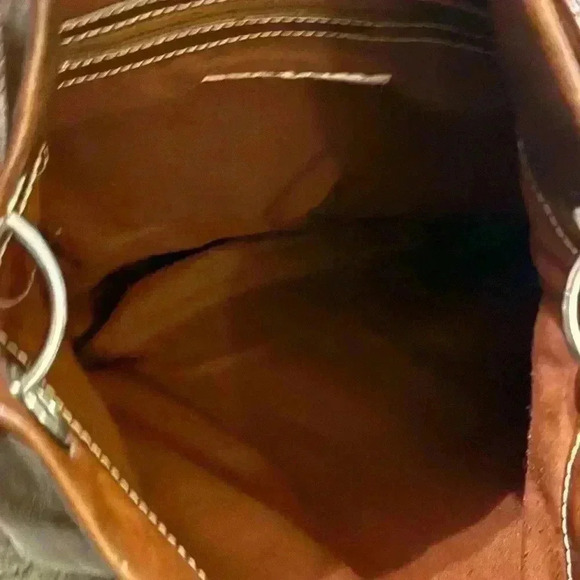 Vintage Nine West Brown Patten Purse - Picture 4 of 10